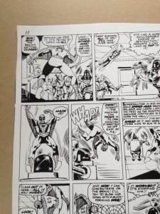 Spiderman Classics #9 Page 11 Original Marvel Production Art STAT Steve Ditko 