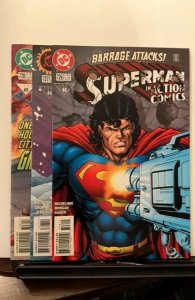 Run of Action Comics #726-728 (1996)