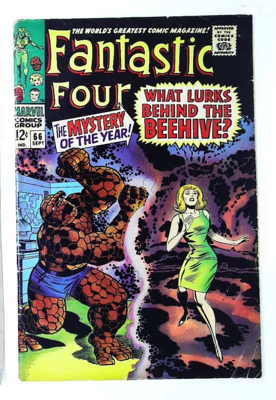 Fantastic Four (1961 series) #66, VG+ (Actual scan)