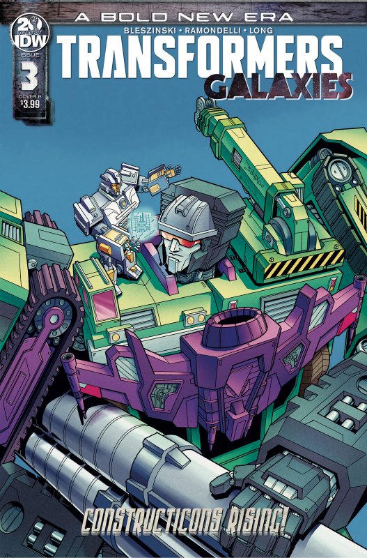 TRANSFORMERS GALAXIES #3 CVR B CHAN 