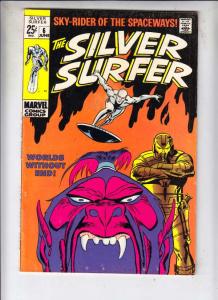 Silver Surfer #6 (Jun-69) VF High-Grade Silver Surfer, Shalla Bal