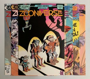 Zooniverse #1-6 (Eclipse Comics 1986) 1 2 3 4 5 6 Fil Barlow (8.5+) 