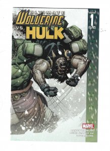 Ultimate Wolverine vs. Hulk #1 Second Print Cover (2006) sb3