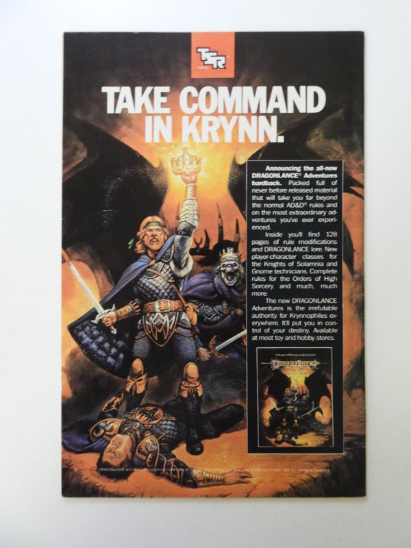 The Punisher #6 (1988) FN condition stain back cover