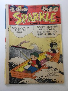 Sparkle Comics #5  Solid Good Condition!