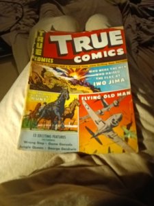 True Comics #46 Parents Magazine 1945 Iwo Jima Story George Gershwin Golden Age