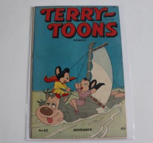 Terry Toons Comics #62 Golden Age Mighty Mouse Comic 1947