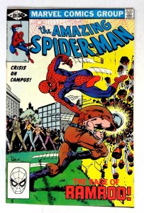 Amazing Spider-Man #217 (1981) Ramrod Campus Marvel VF/NM