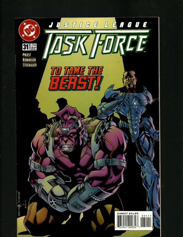 Lot of 10 Justice League Task Force Comics #24 25 26 27 28 29 30 31 32 33 J396