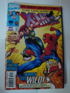 Uncanny X-Men #346 Scott Lobdell Story Joe Madureira  Cover & Art Spider-Man