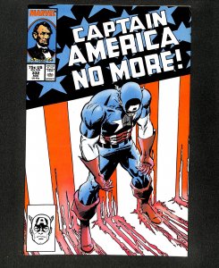 Captain America #332 Steve Rogers Resigns!