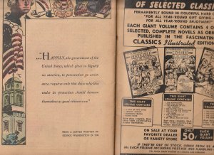 Classics Illustrated #40 (1947)  Edgar Allen Poe's Mysteries