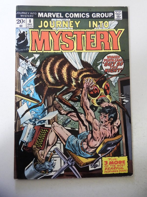 Journey Into Mystery #8 (1973) VG/FN Condition stain fc