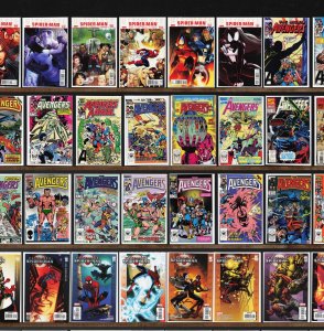 Huge Lot 150+ Comics with Ultimate Spider-Man, The Avengers & More!
