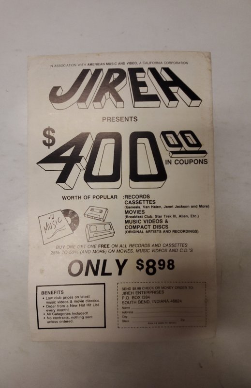 Dark Visions #1 (1986) NM Pyramid Comic Book J718