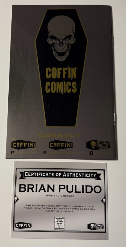 Lady Death: Dreams #1 Signed by Pulido with COA! 13/66