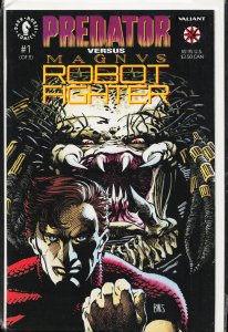 Predator vs. Magnus Robot Fighter #1 (1992) Predator