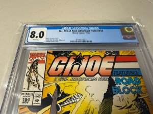 G.I. Joe # 154 CGC Graded 8.0 Marvel Comic Book 1994 Amanda Conner Cover JH31