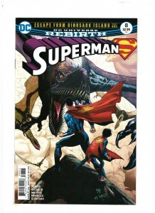 Superman #8 NM- 9.2 DC Rebirth 2016 Doug Mahnke Variant 