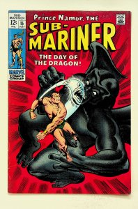 Prince Namor, the Sub-Mariner #15 (Jul 1969, Marvel) -  Very Fine