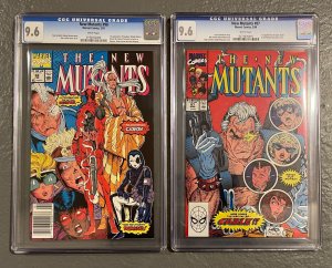 New Mutants 98 (1991) and New Mutants 87 (1990)