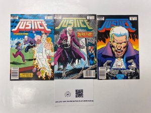 3 Justice MARVEL comic book #26 27 28 16 KM9