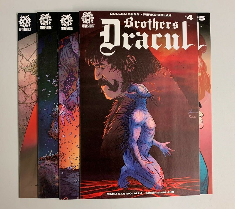 Brothers Dracul #1-5 Set (AfterShock 2018) #1 2ND Print Cullen Bunn (8.5+) 