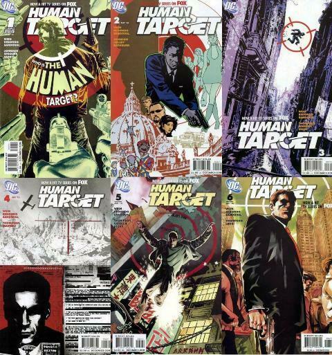 HUMAN TARGET (2010) 1-6  'Now A Hit TV Series On FOX' COMICS BOOK