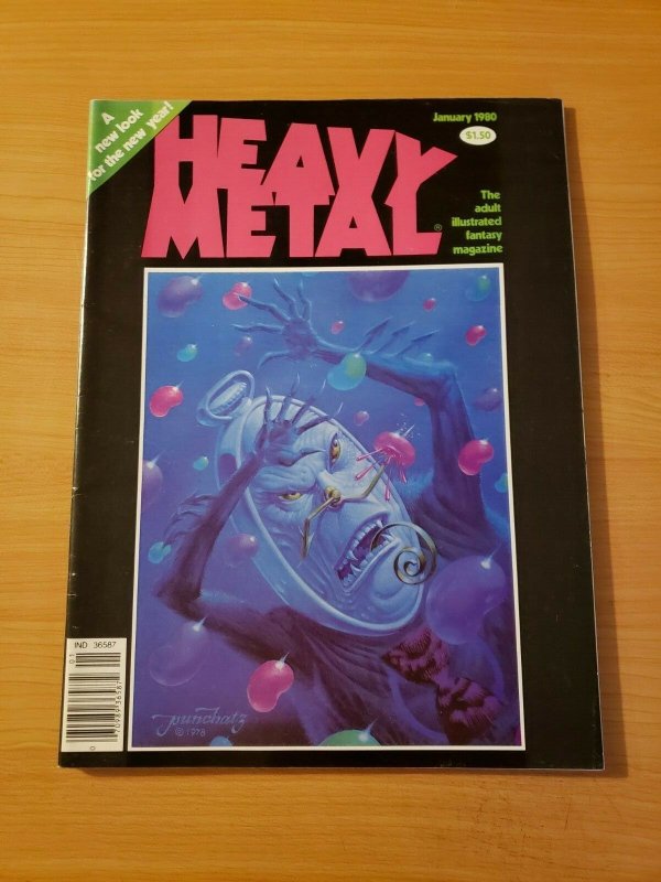 Heavy Metal Vol. 3 #9 ~ VF - NEAR MINT NM ~ January 1980 illustrated Magazine