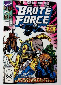 Brute Force #1 (Aug 1990, Marvel) 7.5 VF-