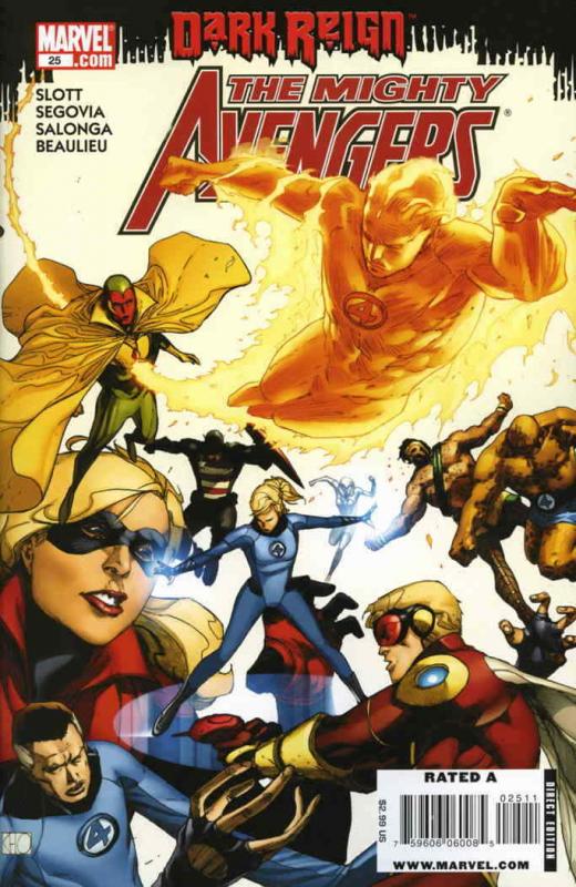 Mighty Avengers #25 VF/NM; Marvel | save on shipping - details inside