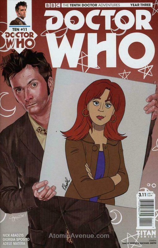 Doctor Who: The Tenth Doctor Year Three #11A VF/NM; Titan | save on shipping - d