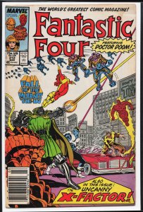 Fantastic Four #312 Newsstand Edition (1988) Fantastic Four