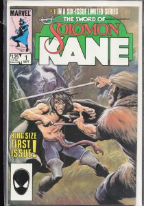 The Sword of Solomon Kane #1 (1985) Solomon Kane
