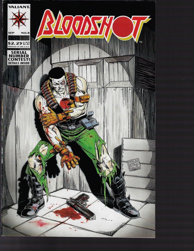 Bloodshot #8 (Valiant, 1993) NM