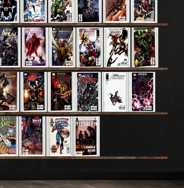 Huge Lot 150+ Comics with Silver Surfer, The Mighty Avengers & More!