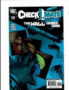 Lot Of 7 Checkmate DC Comic Books # 18 19 20 21 22 23 24 Batman Superman J212