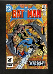 Batman #361 Man-Bat! 1st Harvey Bullock!