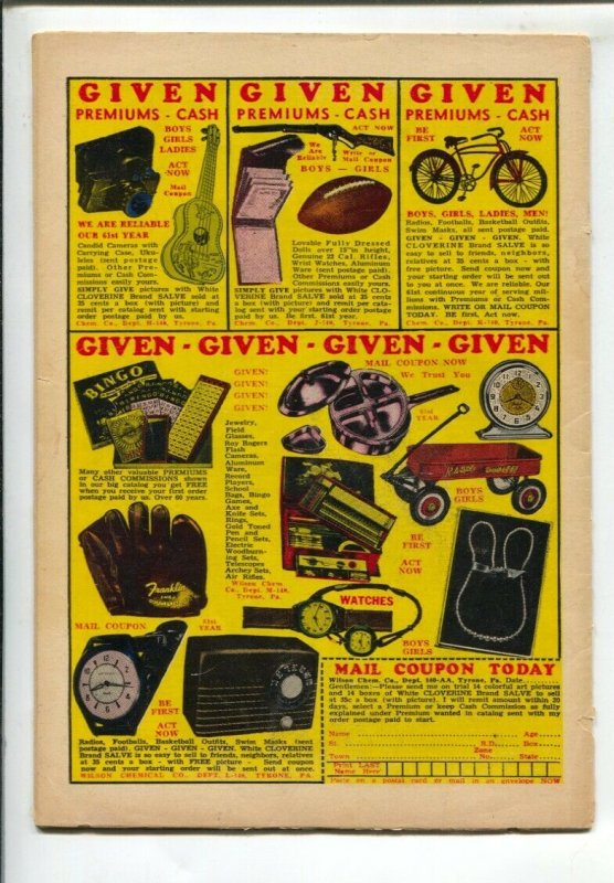 Archie #79 1956-4 panel cover-Betty & Veronica appear-Fun page has not been w...