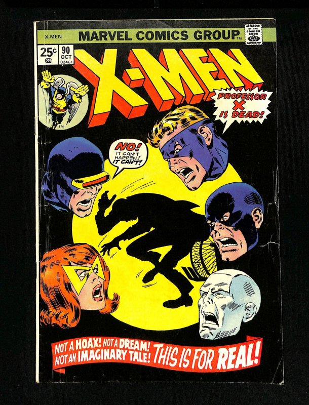 X-Men #90 Cyclops Appearance!  Jean Grey!