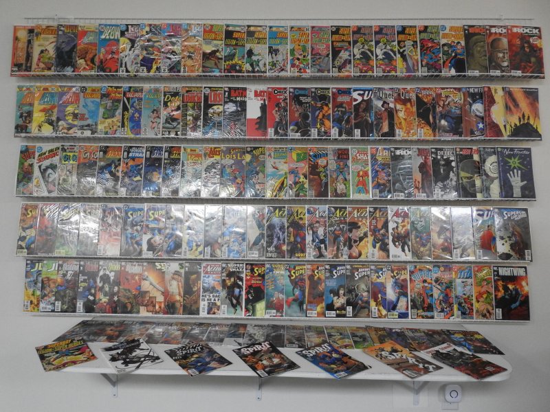 Huge Lot 140+ Comics W/ Batman, Superman, Sgt Rock+ Avg Fine/VF Condition!