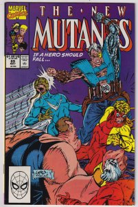 The New Mutants #74 Direct Edition (1989) New Mutants