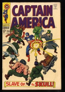 Captain America #104 VG+ 4.5