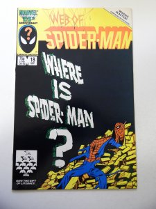 Web of Spider-Man #18 (1986) FN+ Condition