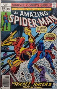 AMAZING SPIDER-MAN #182 (1978) THE ROCKET RACER'S BACK IN TOWN! VF+