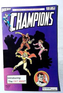 Champions #2 (1987) Heroic Publishing 1st Print Comic Book