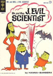 Mr. and Mrs. J. Evil Scientist #1 VG ; Gold Key | low grade comic Hanna-Barbera