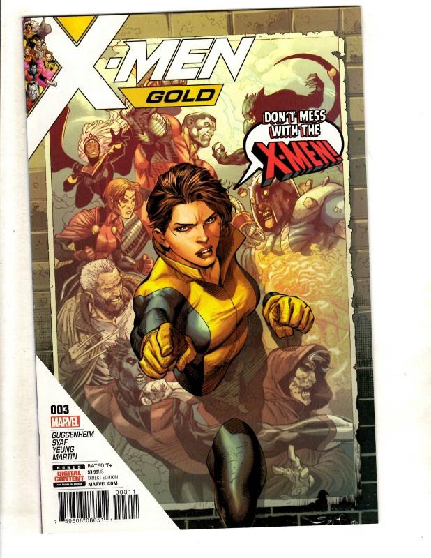 Lot Of 7 Marvel Comic Books X-Men Prime # 1 + X-Men Gold # 1 2 3 4 5 6 XMEN CJ1