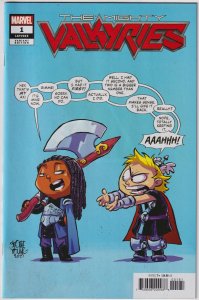 The Mighty Valkyries #1 Young Cover (2020) Valkyrie