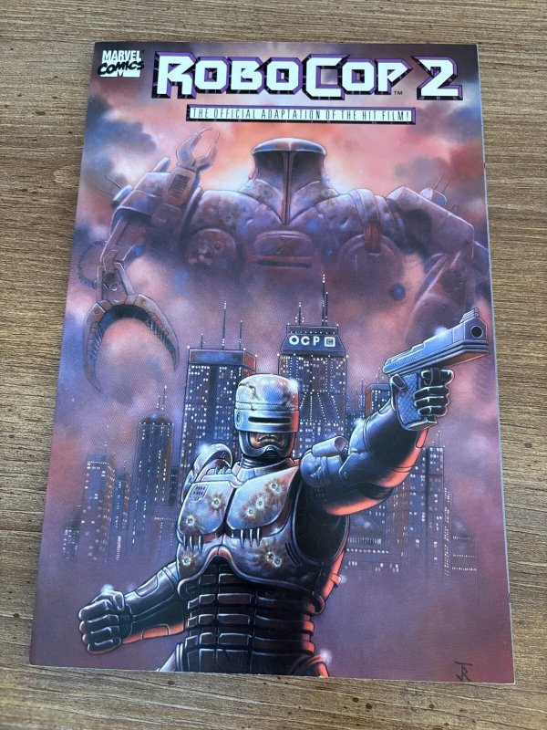 Robocop 2 Official Movie Adaptation # 1 NM Marvel Comic Book 11 J385